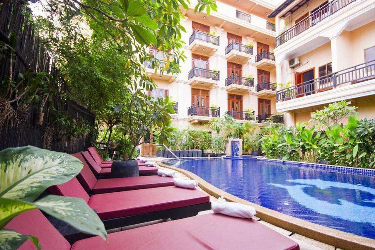 Apsara Sovannaphum Boutique Siem Reap Esterno foto